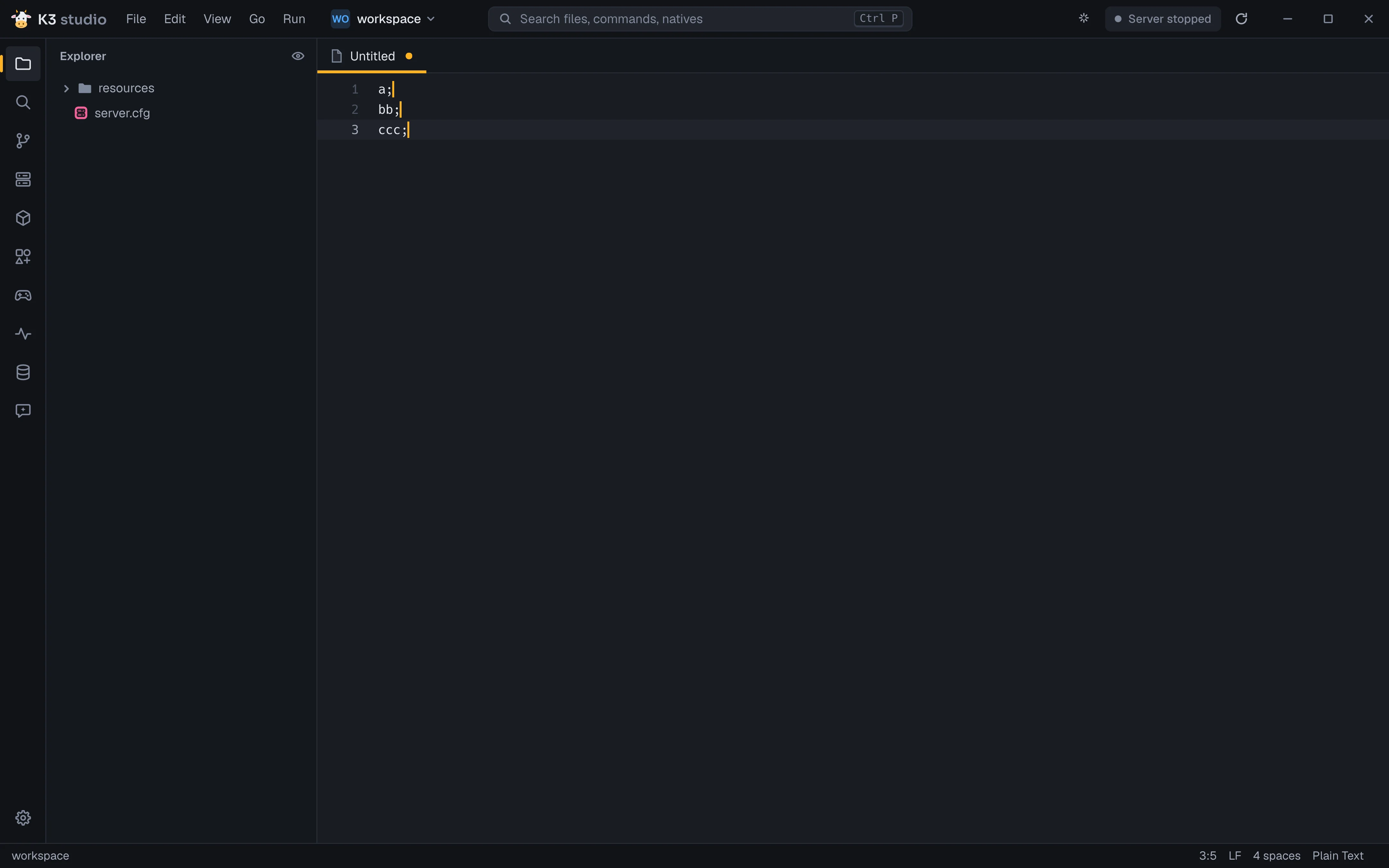Multi-cursor